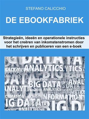 cover image of De ebookfabriek